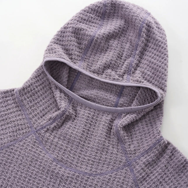 Men's air fleece hooded sweater autumn and winter new lightweight thermal hoodie couple