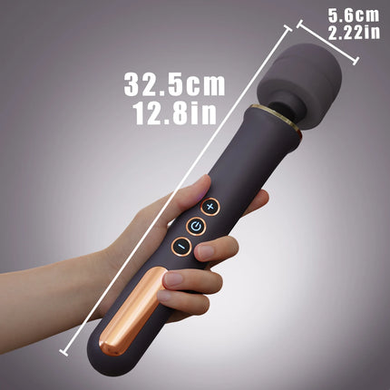 High-Power AV Wand Massager for Clitoral Stimulation Quiet Waterproof Adult G Spot Sex Toy for Women Vibrator Intimate Pleasure