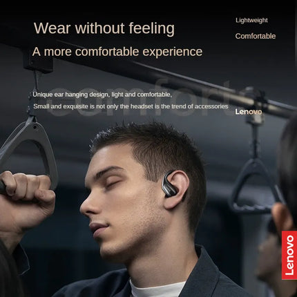 Authentic Lenovo-EA305 TWS Earhook Sports Earphones, Bluetooth 5.4, Dual Mode, Wireless Game Headset, HiFi Stereo Earbuds
