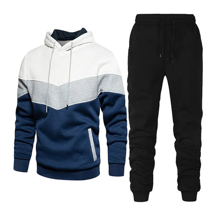 Men's and women's spring fleece sportswear men's and women's casual hoodies couple suit jogging fashion pullover black S-3XL