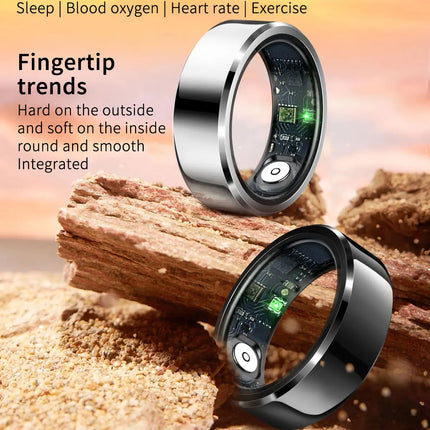 Smart Ring FOR Huawei Xiaomi Heart Sports Ring  Black Technology Sleep Monitoring Xiaomi Bluetooth Suitable for ios/Android