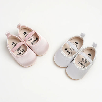 NEW Infant Baby Girls Mary Jane Princess Wedding Dress Shoes Toddler Crib Shoes Versatile baby princess shoes