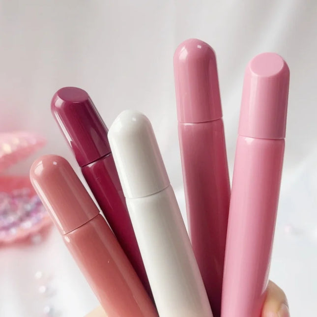 10-200pcs Empty 10ml Squeeze Tube Soft Hose Sample Bottle Eye Cream Lip Gloss Lip Oil Balm Cosmetic Container Packaging