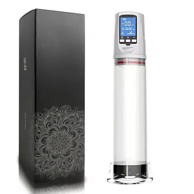 Automatic Penis Pump Suction Vacuum Male Masturbation Penis Extender 4 Sucking Modes Enhancement Trainer Adults Sex Toys