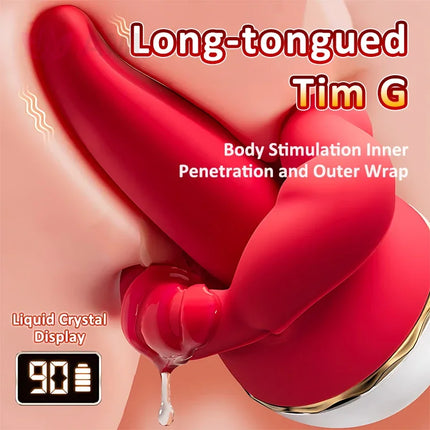 Portable Breast Sucking Massager with Lick Suction Clitoris Bite Vibrator Women Pleasure Sexual Toy for Female Sexual Wellbeing