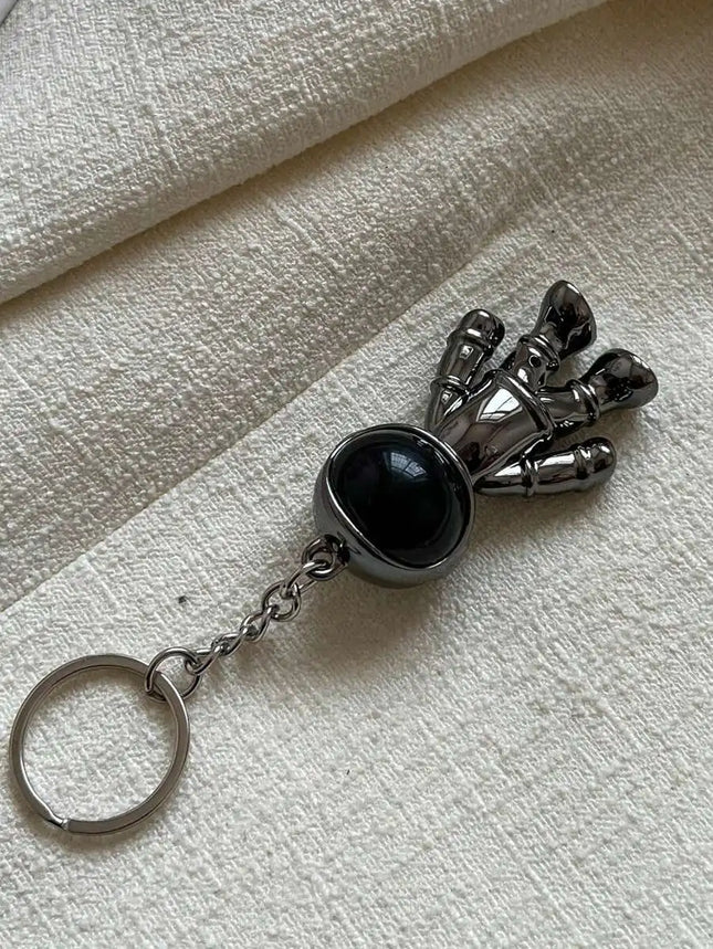 Hot SellingCreative 3D Space Astronaut Keychain Ring Pendant, Universe-Themed Bag Charm, Stylish Gift for Teens