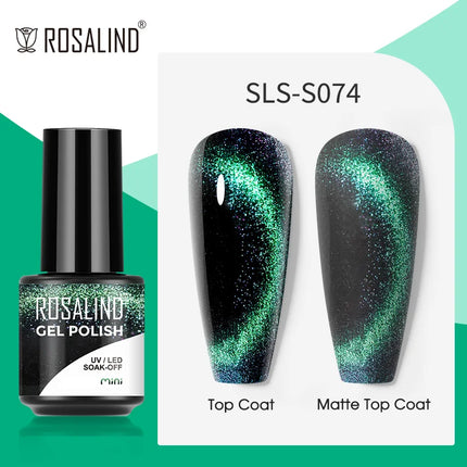 ROSALIND Gel Nail Polish UV Base Top Coat Soff Off Stamping Polish All For Art Manicure Semi Permanant Gel Nail Fast Shipping