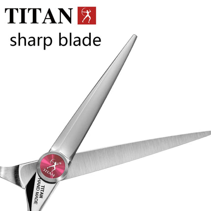 TITAN Professional Hairdresser Scissors Barber Scissors Hair Cutting Thinning Set of 5.5/6.0/6.5/7.0 Inch Japan 440C Steel