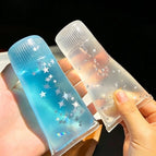 2pcs white and blue