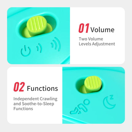 Baby Crawling Turtle Toy 0+, Infant Tummy Time Sensory Teething Musical Toys, Toddler Walking Learning Motor Skill, Christmas