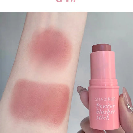 Velvet Matte Smooth Blush Stick Long-lasting And Low Saturation Natural Makeup Effect And Easy To Apply