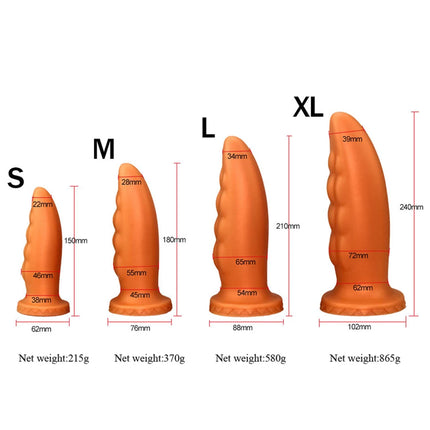 Silicone Worm Shape Anal Plug Dildo 15cm-24cm Egg Butt Plug Soft Tongue Penis Anal Dilator Vagina Masturbator Stimulator Sex Toy