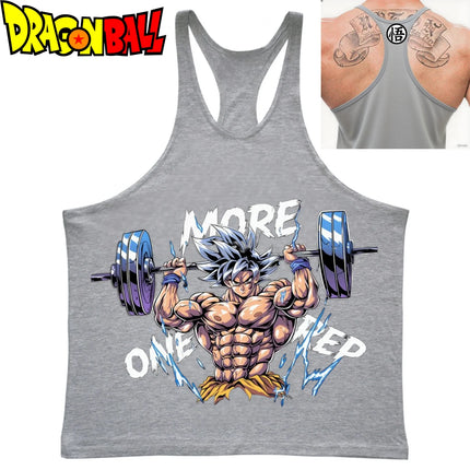 Dragon Ball Goku Men's waistcoat Cotton Vest Japanese Anime Graphic Male GYM Clothing Fitness Muscle Shirt Sleeveless Sweatshirt
