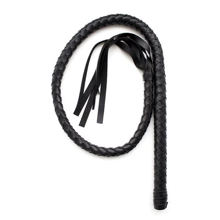 BDSM Leather Bullwhip Snake Whip Long Spanking Paddle Slave Role Play Fetish Gear Bondage Restraint Adult Sex Toy for Women Men