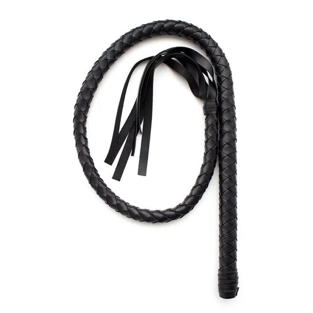 BDSM Leather Bullwhip Snake Whip Long Spanking Paddle Slave Role Play Fetish Gear Bondage Restraint Adult Sex Toy for Women Men