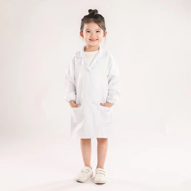 Experimental Role-playing Children's Doctor Nurse Suit Set White Coat Work Suit Children's Role-playing Game Suit
