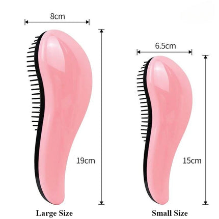 Magic Hairbrush Anti-Tangling Curly Hair Comb Scalp Massage Anti-static Grooming Smooth Soft Brush Wig Salon Hair Styling Tools