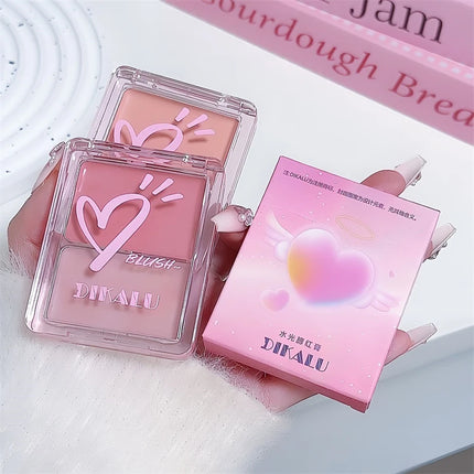 Water Light Peach Cream Blush Milk Pink Cream Natural Cheek Tint Brighten Waterproof Face Contouring Orange Blush Palette Makeup
