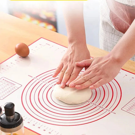 Silicone Baking Mat Kneading Pad Dough Mat Pizza Cake Dough Maker Kitchen Cooking Grill Non-Stick Gadgets Bakeware Pastry Mat