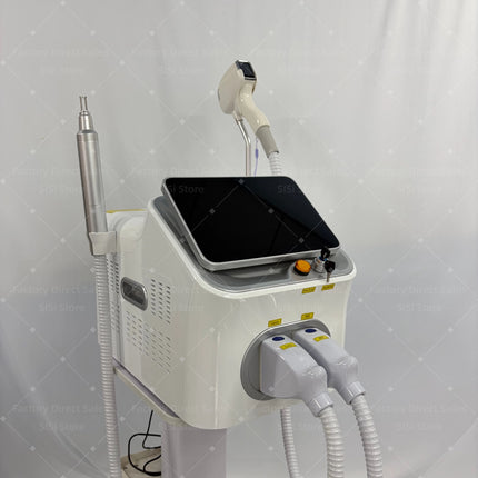 2 in 1 Laser Diode Hair Removal Machine 4 Wavelength Laser Diode 755 808 940 1064NM Tattoo Removal Machine Carbon Peeling Newest