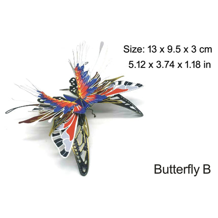 3D Metal Puzzle Colorful Butterfly 1942 motorcycle 055 Destroyer Ship model KITS Assemble Jigsaw DIY Puzzle Gift Toys For Adult