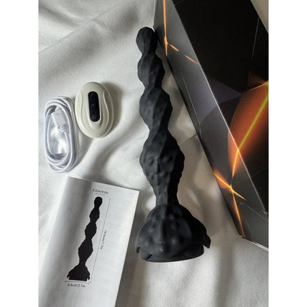 KUSHOR Anal Bead Vibrator Prostate Massager Remote Control Vibrating Butt Plug 7 Vibrating Modes Adults Sex Toys for Men Women