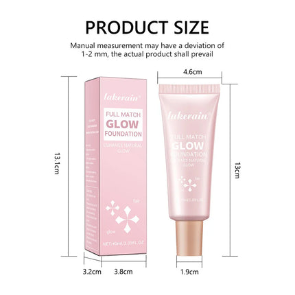 Glowing Foundation Natural Glow Enhancer Moisturizing Lightweight Base Multi-purpose Highlighter Liquid Foundation Cosmetics