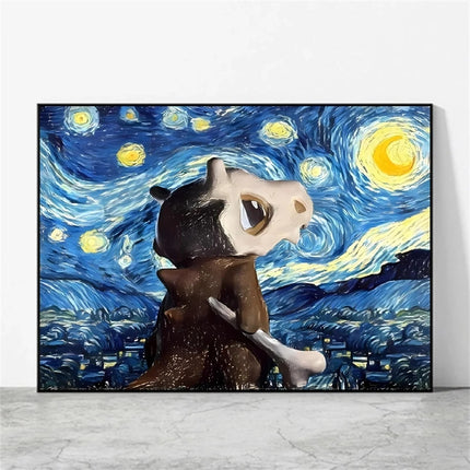 Anime Character Pictures Pokemon Images Classic Charizard Poster Modern Living Room Decoration Paintings Wall Decoration Hanging