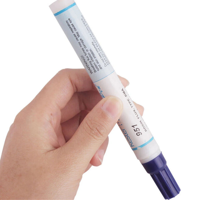 951 Stylo de flux de soudure à faible teneur en solides, sans nettoyage, pour outil de processus de soudure de cellules solaires
