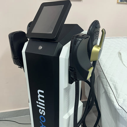 EMS Body Sculpt Machine RF Sculpting Weight Loss Burning Fat Slimming Muscle Equipment Stimulation 6500W HI-EMT MYOslim