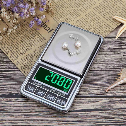 Portable Digital Scale Gold Jewelry Scale Mini Pocket Digital Scale Professional Accurate Electronic Scale Precision Balance