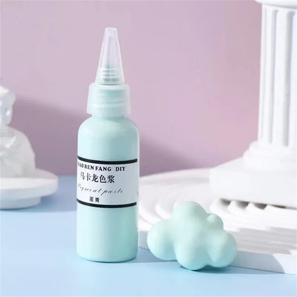 50g/Jar Paste Pigment Epoxy Resin UV Glue Colorant Dye Makaron Pigment DIY Epoxy Resin Mold Jewelry Making Art Paste Dye Gadget
