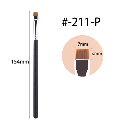 Eyebrow Concealer Brush Flat Eyebrow Brush Angled Ultra Thin Eye Line Concealer Makeup Brushes Precise Make Up Concealer Brush