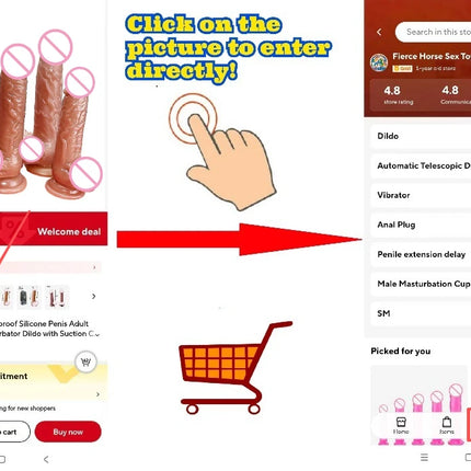 Waterproof Silicone Adult Sex Toys Soft Dildo with Suction Cup G-Spot Vagina Anal Masturbators Realistic Dildos Dick Cock Penis