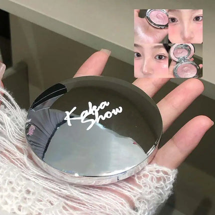 Diamond Highlighter Powder Palette Waterproof High Gloss Glitter Body Highlight Eyeshadow Face Contour Illuminator Makeup