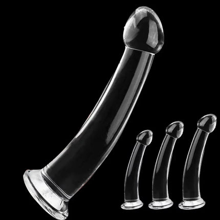 Transparent Realistic Dildo Strong Suction Cup No Vibrator  Women Masturbator Anal Realistic Dick Sex Toys For Women Sex Shop 18