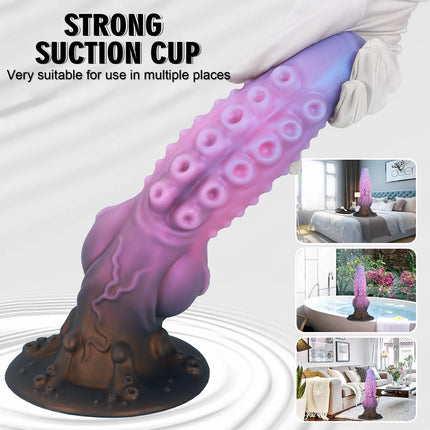 Huge Tentacle Anal Butt Plug Male Adult Sex Toys Soft Silicone Big Anal Plug Dilator Training Expansion Butt Plug For Women Men