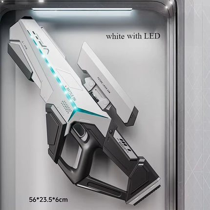 Upgrade Electric LED Water Gun Toy Automatic Continuous Shooting Water Pistol Spayer Blaster Pool Outdoor Toys for Kids Adult