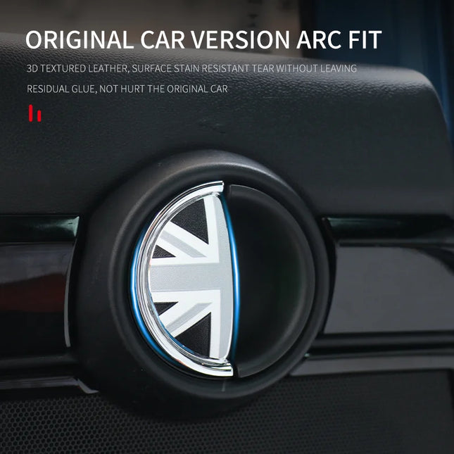 Car Door Handle Decoration Leather Sticker For Mini Cooper JCW F56 F60 F55 F54 R56 R60 R55 Countryman Car Interior Accessories