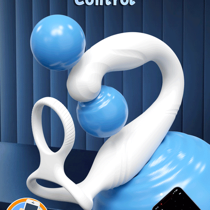 Male Sex Toys Rotating Anal Vibrator Prostate Massager Dual Penis Ring Cock Rings Anal Butt Plug Vibrators Anal Toys for Men 18+