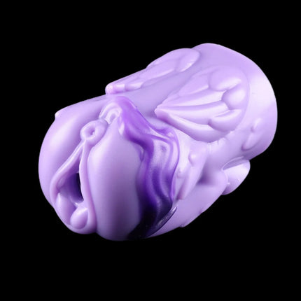 DIMVRA Purple Horse Furry Airplane Cup Adult Sex Toy Cute Sexy Animal Vaginal Masturbation Cup for Sensual Play