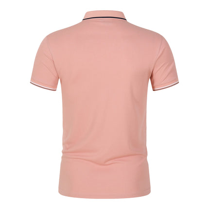 2025 Business Style Polo Shirt with Three-Dimensional Tailoring to Enhance Body Shape, Made of Micro Elastic Fabric with Non Tig