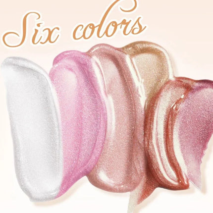  Liquid Highlighter Starlight Liquid Fine Sparkle for Face Body Long-Lasting Glow for Stage Festival & Photography Makeup