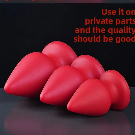 6 sizes Huge Anal Plug Comfortable Silicone Anal Dildo Suction Cup Big Butt Plug,Anal Dilator Adult Anal Sex Toys for Women Anus