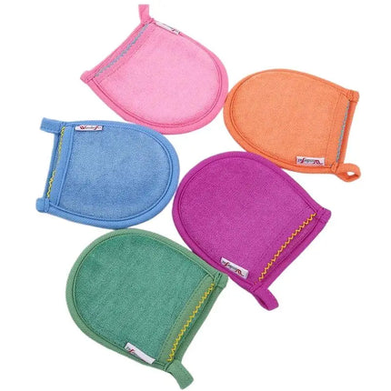 NewFace Wash Makeup Remover Puff Suitable For Home Or Travel Mitten Face Cleansing Cloth Glove Towel Bath Soft Bubble Mild Pad