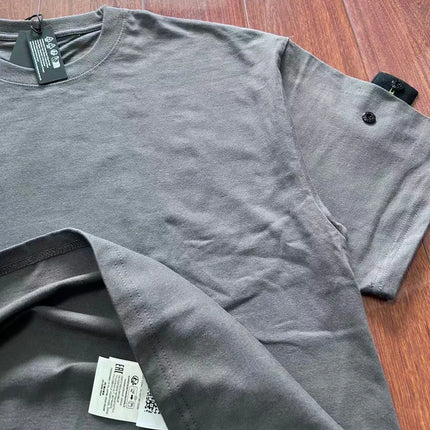 2026 Compass Patch Badge Men's T-shirt Italian Luxury Brand Style 3 Labels All Cotton Men's Crew Neck Short Sleeve Summer Tops