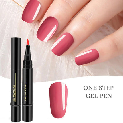 Nail Polish Gel Pen Quick Drying Nail Polish Art Pens Fast Dry Nail Color Pen Nail Varnish Pens for Women Girls Friends Family
