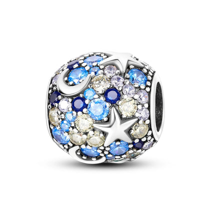 Charm Silver 925 Beads Blue Series Fit Bracelet Charms DIY Original Fashion  Pendants For Jewelry Maing