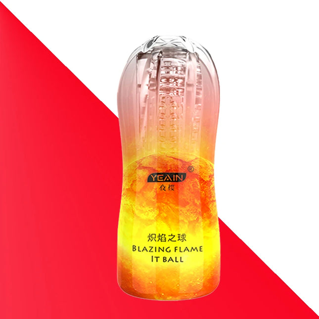 Transparent Male Masturbator Cup Vagina Anal Soft Silicone Pussy Adult Goods Endurance Exercise Vacuum Pocket Cup for Sex Toys