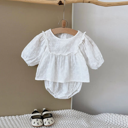 Baby Clothes Newborn Bubble Romper New long Sleeve Newborn Baby Girls SumRompers Soft 1-18 Months  Jumpsuit Bodysuit